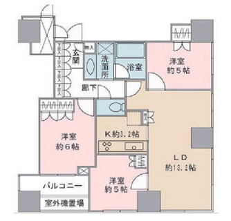 東京都豊島区西池袋３丁目 賃貸マンション 3LDK