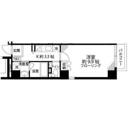池袋賃貸マンション・1K