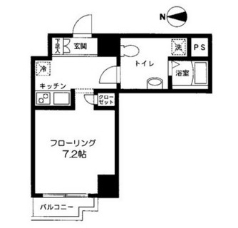 東京都豊島区池袋１丁目 賃貸マンション 1K