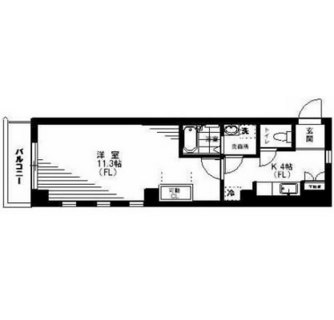 東京都豊島区池袋３丁目 賃貸マンション 1K