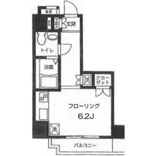 東京都豊島区池袋１丁目 賃貸マンション 1R