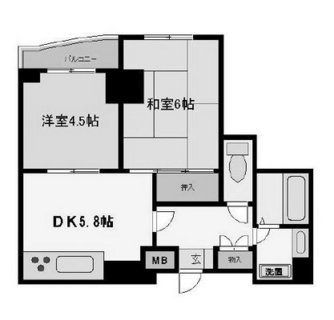 東京都豊島区東池袋３丁目 賃貸マンション 2DK