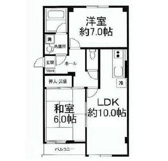 東京都豊島区西池袋２丁目 賃貸マンション 2LDK