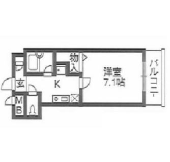 東京都豊島区上池袋２丁目 賃貸マンション 1K