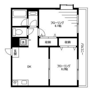 東京都豊島区池袋３丁目 賃貸マンション 2DK