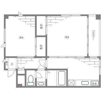 東京都豊島区西池袋５丁目 賃貸マンション 2DK